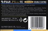 Compact Cassette Fuji JP-IIx Pro 90 Type II Chrome 1992 Europe