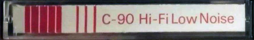 Compact Cassette Intersound 90 "white" Type I Normal 1976 Unknown Country