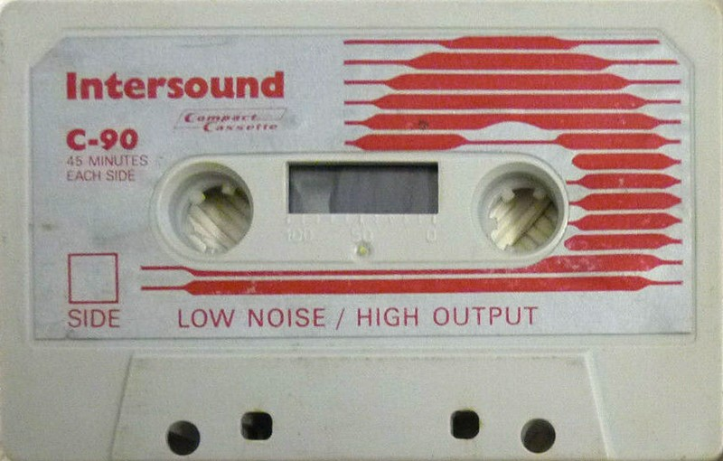Compact Cassette Intersound 90 Type I Normal 1976 Germany
