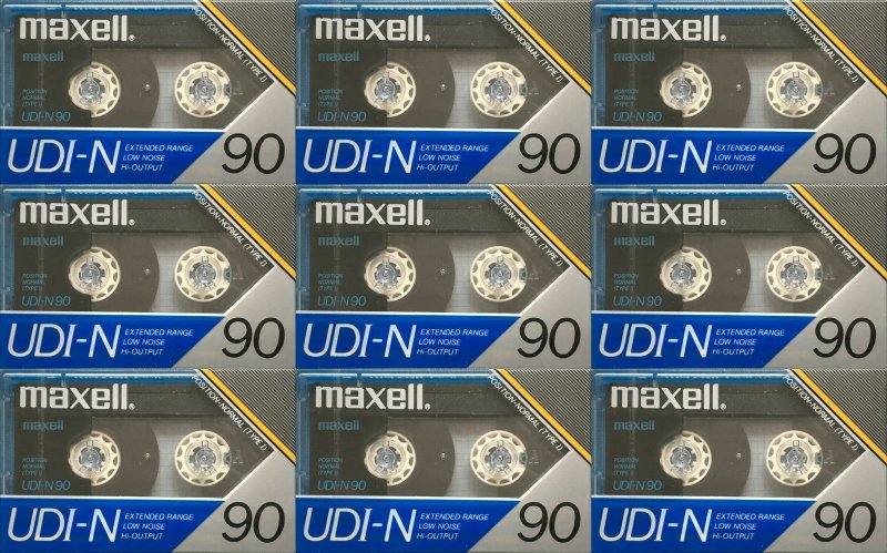 Compact Cassette: Maxell / Hitachi Maxell - UDI-N 90