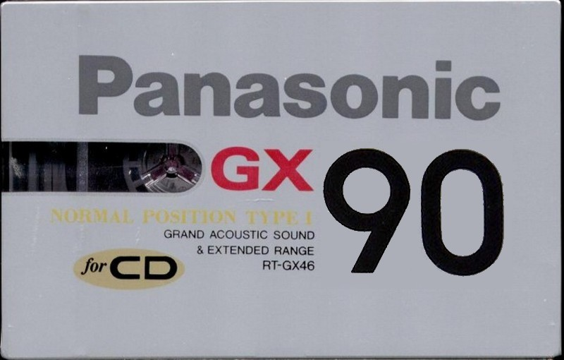 Compact Cassette: TDK Panasonic - GX 90