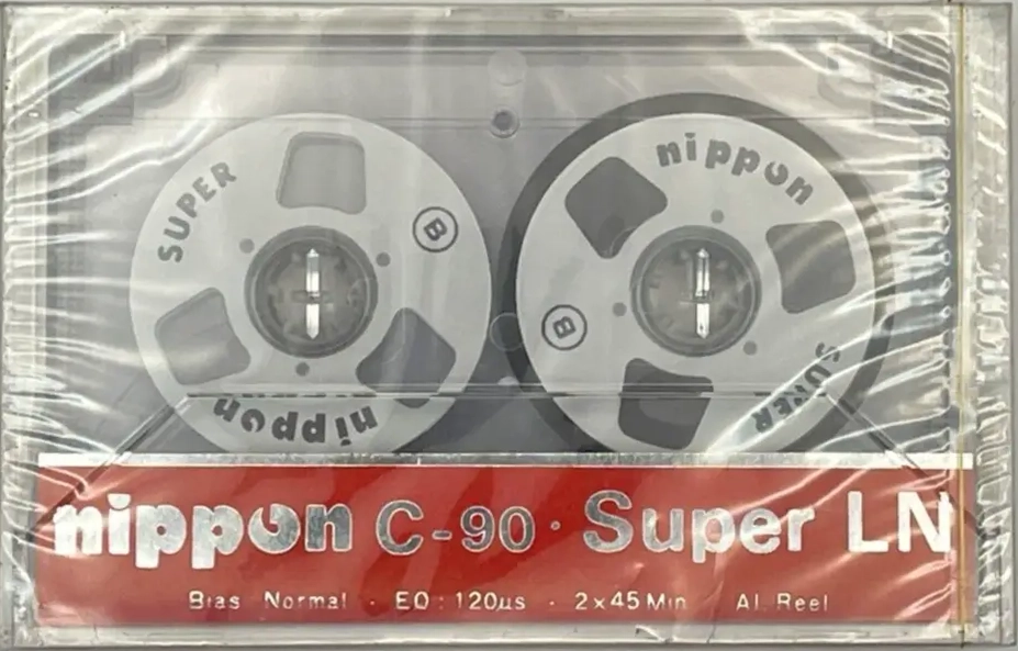 Compact Cassette Nippon Super LN 90 Type I Normal Europe