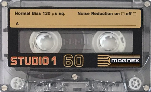 Compact Cassette Magnex Studio 1 60 Type II Chrome 1979 Europe