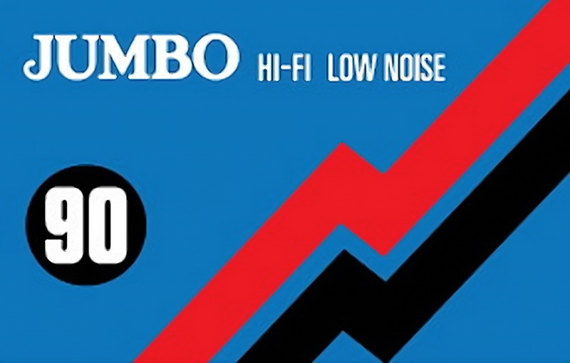 Compact Cassette Jumbo 90 Type I Normal Hong Kong