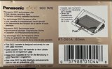 DCC Panasonic 60 "RT-D60A" Type I Normal 1992 North America