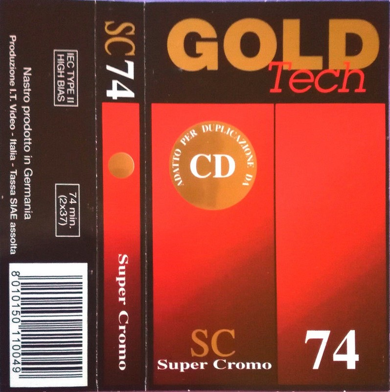 Compact Cassette: Unknown Gold Tech -  74