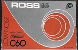 Compact Cassette Ross 66 60 Type I Normal USA