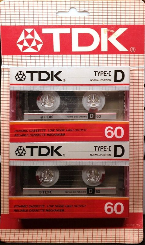 Compact Cassette: TDK  - D 60