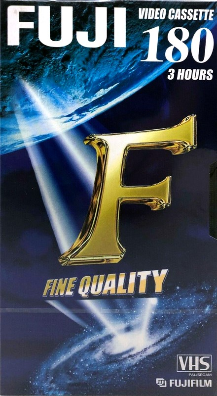 VHS, Video Home System Fuji F 180 "FE-180" Type I Normal Worldwide