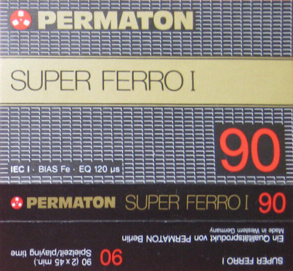 Compact Cassette: Permaton  - Super Ferro I 90