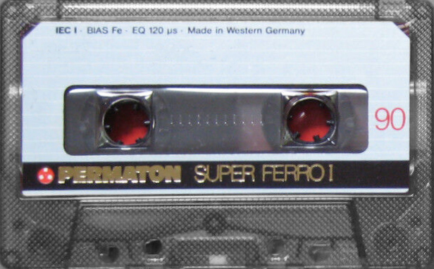 Compact Cassette Permaton Super Ferro I 90 Type I Normal 1984 Germany