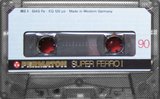 Compact Cassette Permaton Super Ferro I 90 Type I Normal 1984 Germany