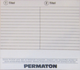 Compact Cassette Permaton Super Ferro I 90 Type I Normal 1984 Germany