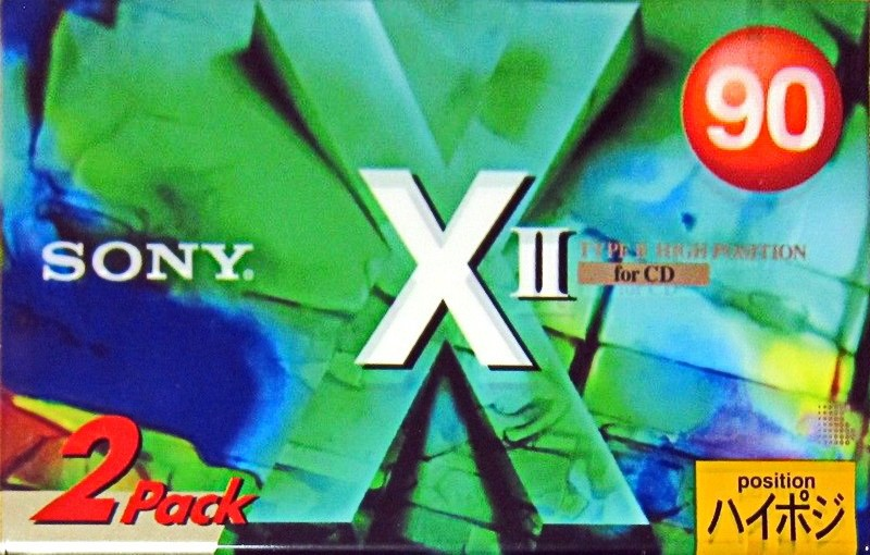 2 pack: Sony  - XII 90