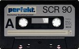 Compact Cassette Perfekt SCR 90 "Superchrom" Type II Chrome Germany