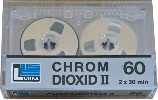Compact Cassette Lubra 60 Type II Chrome Germany
