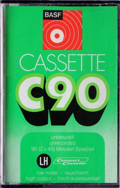 Compact Cassette: BASF  -  90