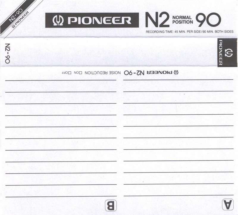 Compact Cassette:  Pioneer - N2 90