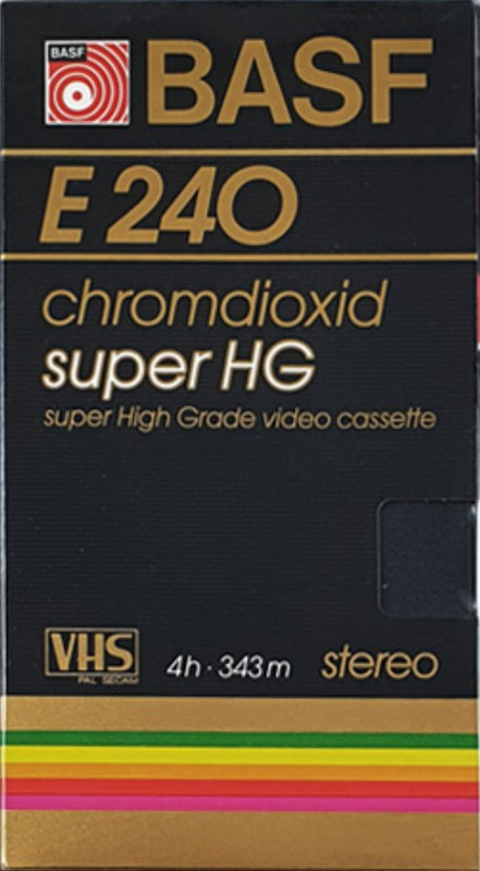 VHS, Video Home System: BASF  - super HG 240