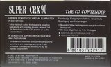 Compact Cassette Goldstar CRX 90 Type II Chrome 1991 North America