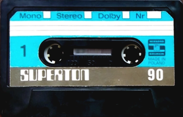 Compact Cassette Superton 90 "black" Type I Normal 1978 East Europe
