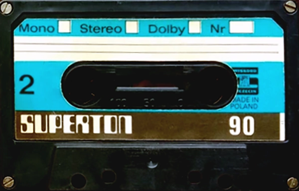Compact Cassette Superton 90 "black" Type I Normal 1978 East Europe