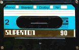 Compact Cassette Superton 90 "black" Type I Normal 1978 East Europe