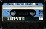 Compact Cassette Superton 90 Type I Normal 1978 East Europe