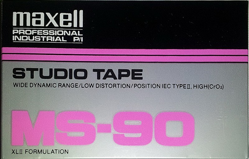 Compact Cassette: Maxell / Hitachi Maxell - Studio Tape MS 90