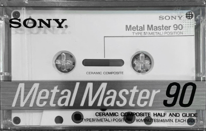 Compact Cassette: Sony  - Metal Master 90