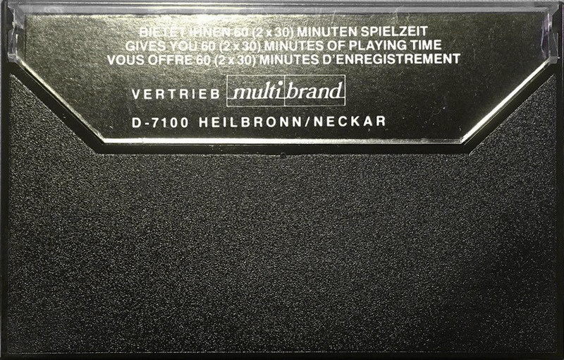 Compact Cassette City 60 Type I Normal 1977 Europe