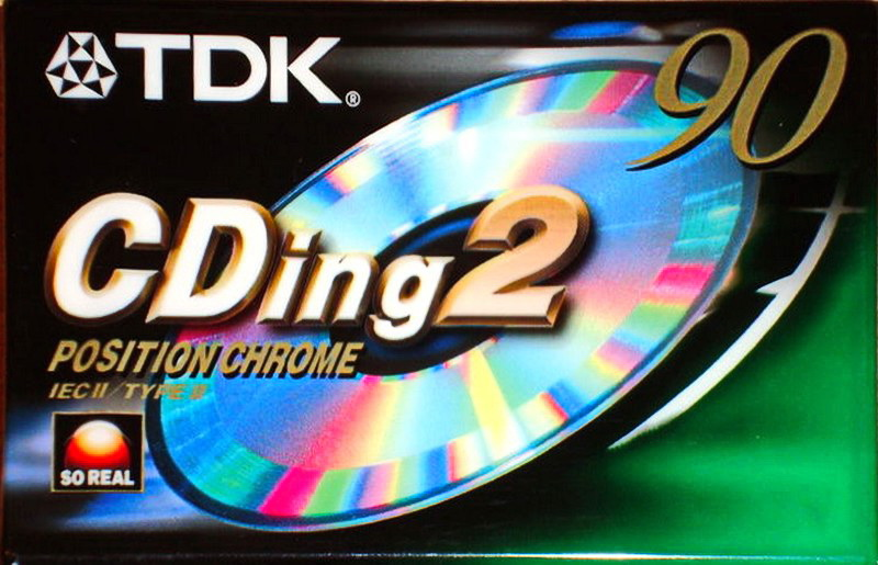 Compact Cassette: TDK  - CDing 2 90