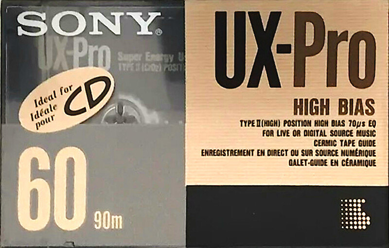 Compact Cassette: Sony  - UX-Pro 60