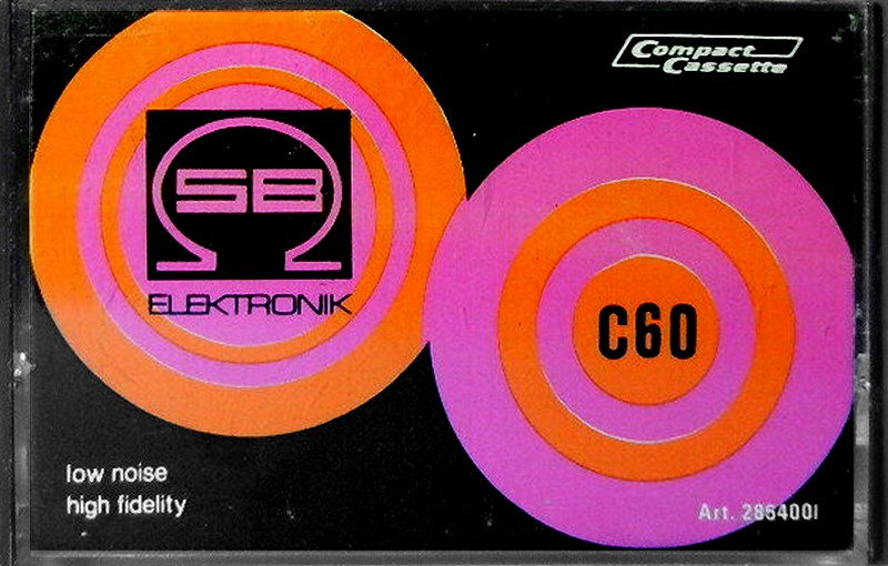 Compact Cassette SB-Elektronik 60 Type I Normal Europe