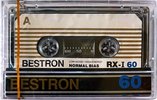 Compact Cassette Bestron RX-I 60 Type I Normal 1986 USA