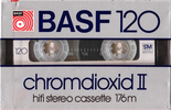 Compact Cassette BASF Chromdioxid II 120 Type II Chrome 1982 Europe