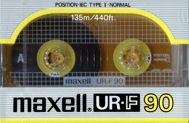 Compact Cassette: Maxell / Hitachi Maxell - UR-F 90