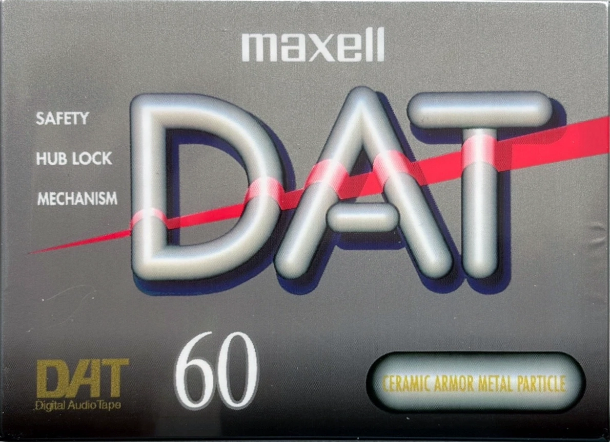 Digital Audio Tape Maxell 60 Type IV Metal 1993 Europe