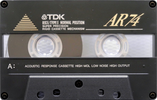 Compact Cassette TDK AR 74 "AR-74" Type I Normal 1992 Europe