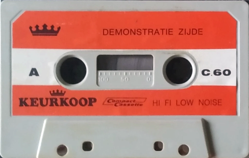 Compact Cassette Keurkoop 60 Demonstration Tape 1980 Netherlands