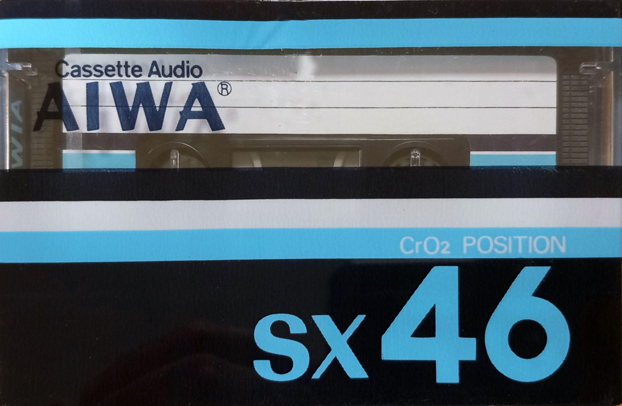 Compact Cassette Aiwa SX 46 Type II Chrome 1982 Japan