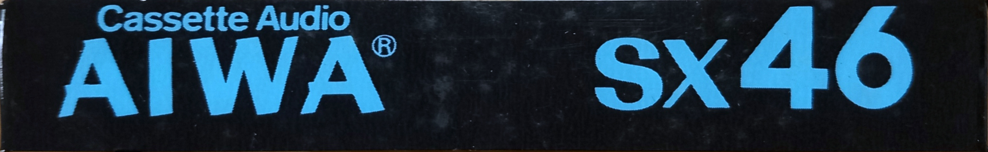 Compact Cassette Aiwa SX 46 Type II Chrome 1982 Japan