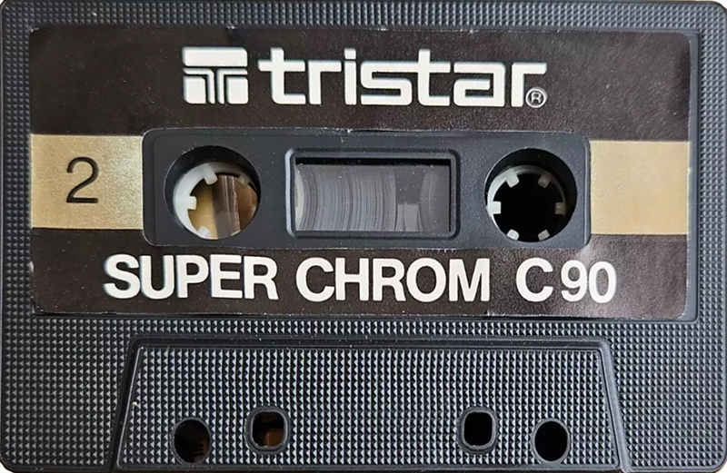 Compact Cassette Tristar 90 Type II Chrome 1979 Germany