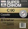 Compact Cassette Tristar Super 90 Type II Chrome 1984 Germany