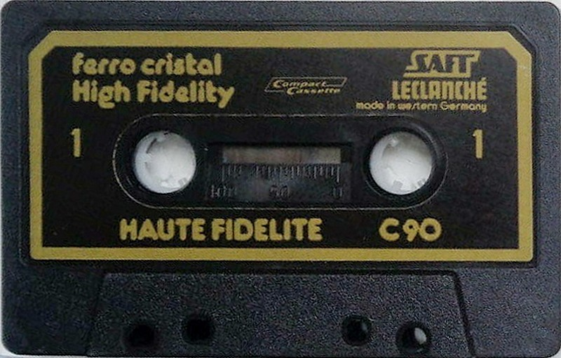 Compact Cassette Saft 90 Type I Normal 1978 France