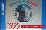 Compact Cassette BASF CR II-Live 60 Type II Chrome 1994 Europe