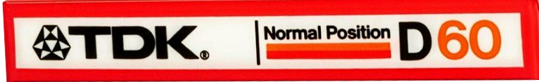Compact Cassette TDK D 60 Type I Normal 1982 Europe
