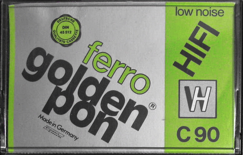 Compact Cassette Golden Pon 90 Type I Normal 1979 Germany