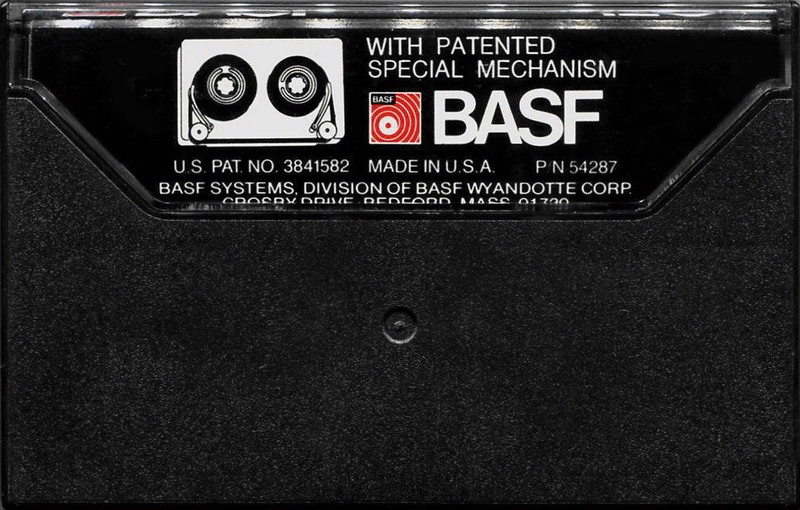 Compact Cassette BASF Headmaster Series 60 Type I Normal 1976 USA