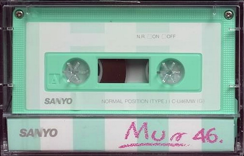 Compact Cassette:  Sanyo - MW Green 46